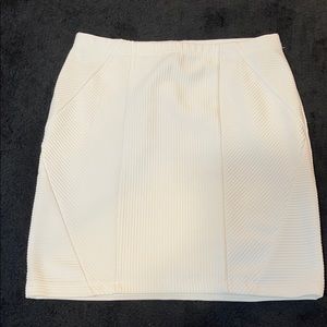 Forever21 White Mini Skirt